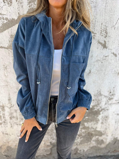 Dalina | Chaqueta con capucha y cremallera