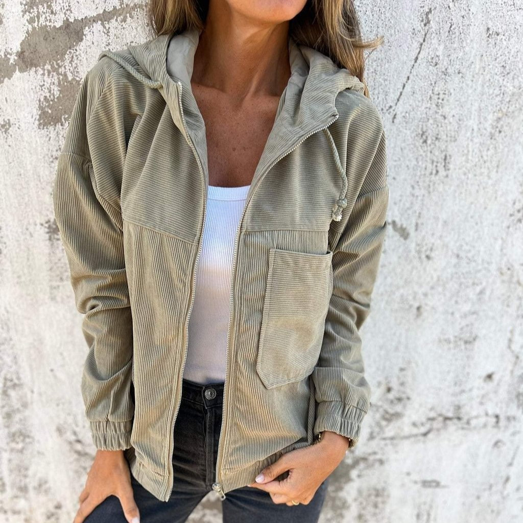 Dalina | Chaqueta con capucha y cremallera